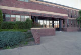 Exterior entrance of the Engineering Building and Voss-Kovach Hall on the UMD campus