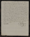 Shipping Documents, 1733-1759. Certificate, G. and J. Mason, Cadiz