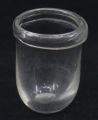 Glass cupping cup