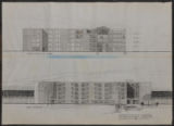 Franklyn Park Elderly Housing: Elevations and Section