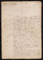 Report with testimonies regarding mamaluco slave raiders., 1637.