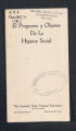 Publications. Pamphlets. Exner, Max J.""The Aims and Program of Social Hygiene" (Spanish language pamphlet)"(Box 171, Folder 15)