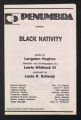 Black Nativity [production records] (Box 8, Folder 2)