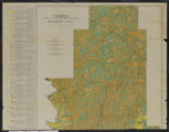 Soil and lay of the land map of Menominee County