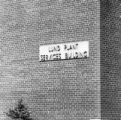 Lund Plant Services Building sign on the UMD campus
