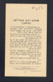 Publications. Pamphlets. Facts about Gonorrhea (Yiddish language pamphlet)"(Box 171, Folder 03)