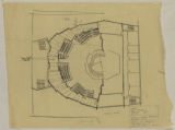 Shaws Theatre: Preliminary Study B: Balcony Plan