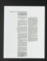 Newspaper Clippings, 1937-1960. (Box 1, Folder 2)