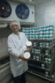 Making ice cream in the pilot plant at the University of Minnesota, Food Science and Nutrition building.