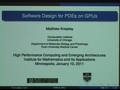 GPU programming from higher level representations