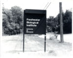 Gray Freshwater Biological Institute. Sign at Entrance