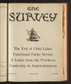 The Survey, August 23, 1919. (Volume 42, Issue 21)