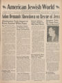 The American Jewish World, Volume 32, Number 8, October 22, 1943
