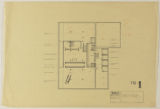 Theatre in the Round: Basement Plan: Sheet 1