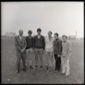 UMD 1970 men's golf squad posed on golf course