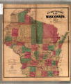 Rail road and sectional map of Wisconsin