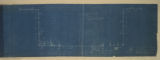 Plan of First Floor Wall North Elevation, Cyrus Northrop Memorial Auditorium, University of Minnesota blueprint