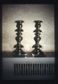 Mrs. Doris Jolowsky's Sabbath candlesticks, Hibbing, Minnesota