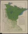 Forest map of Minnesota.