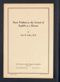 Publications. Pamphlets. Stokes, John H."""Some Problems in the Control of Syphilis as a Disease." (Box 173, Folder 15)