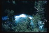 "Cascada Los Alerces": Punch bowl below falls