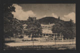 The Inn and One of the Five Tennis Courts, Silver Bay Association, Silver Bay, N.Y.