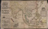 A map of the East-Indies and the adjacent countries : with the settlements, factories and territories, explaning [sic] what belongs to England, Spain, France, Holland, Denmark, Portugal & c with many remarks not extant in any other map