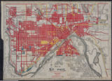 Map of St. Paul : annual report -- Dept. of Public Works