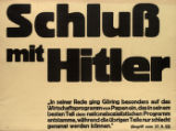 Schlu? mit Hitler , "In seiner Rede ging Goring besonders auf das Wirtschaftsprogramm von Papen ein, das in seinem b