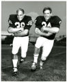 Football Team members Barry Mayer (left) and Jim Carter (right)