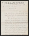 University related correspondence and papers, 1875-1879 (Box 1, Folder 8)