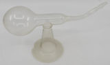 Glass breast pipe