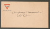 Family Correspondence. Letter from Allen Clark Brockman to Clifford Iles during World War I, undated. (Box 1, Folder 2)