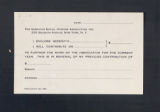Publications. Pamphlets. Contribution Blank. (Box 172, Folder 02)