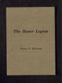 Publications. Pamphlets. Schiavone, Francis P."""The Honor Legion." (Box 170, Folder 12)