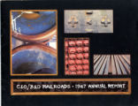 Chesapeake and Ohio Railway and Baltimore and Ohio Railroad, Annual Report, 1967