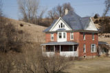 Cold Brook Farm house, near Cold Spring Brook and the city of Zumbro Falls, Minnesota.
