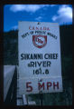 Sikanni Chief River sign