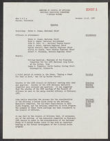 Indian Guides. National Longhouse. National Longhouse Council of Officers Minutes, 1960-1967 (Box 15, Folder 28)