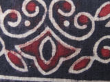 Block printed dupatta