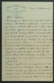 Letter from Dr. Francesco Caruso to Robert P. Harris, December 12, 1887