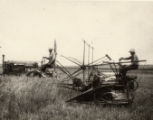 Hauling water on a farm