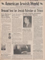 The American Jewish World, Volume 33, Number 29, March 16, 1945