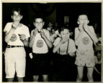 Eating contest at Camp Marcy